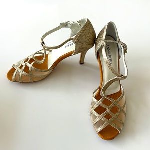 Professional ballroom / salsa shoes.